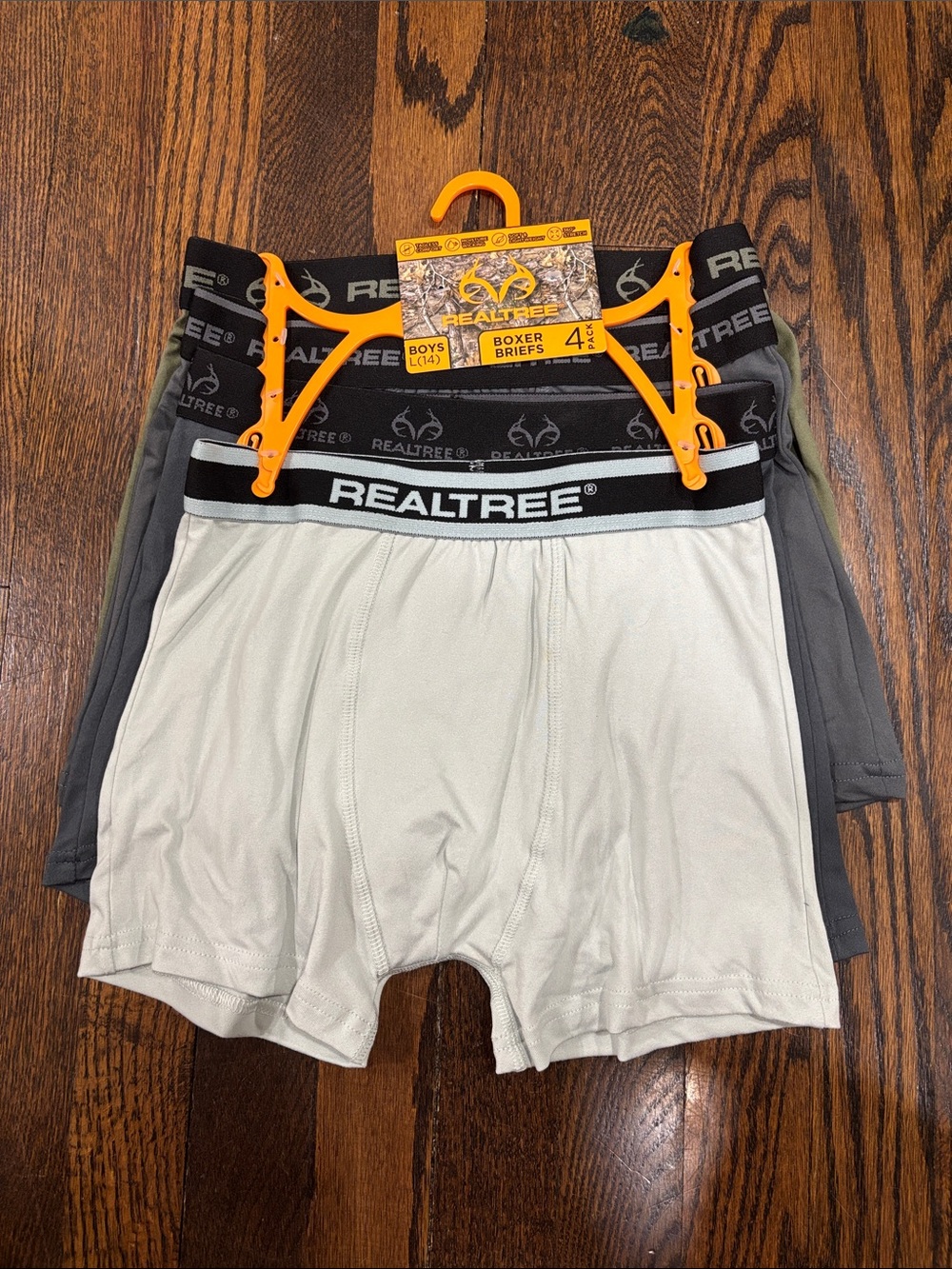 Realtree boys Boxer Briefs - 4 Pack size 14